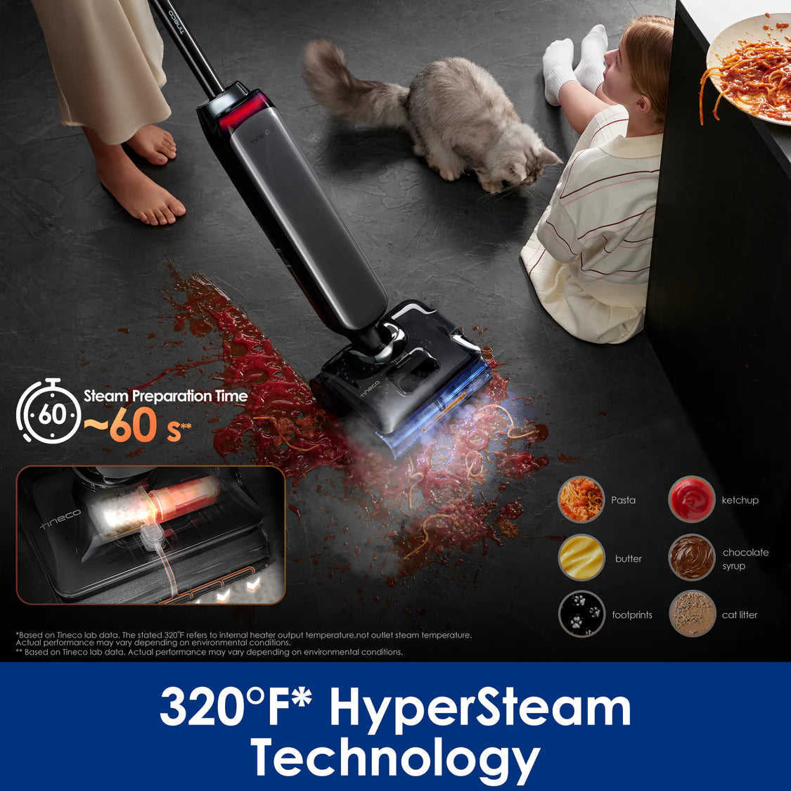 Tineco Floor One S9 Artist Steam Wet Dry Vacuum Cleaner
