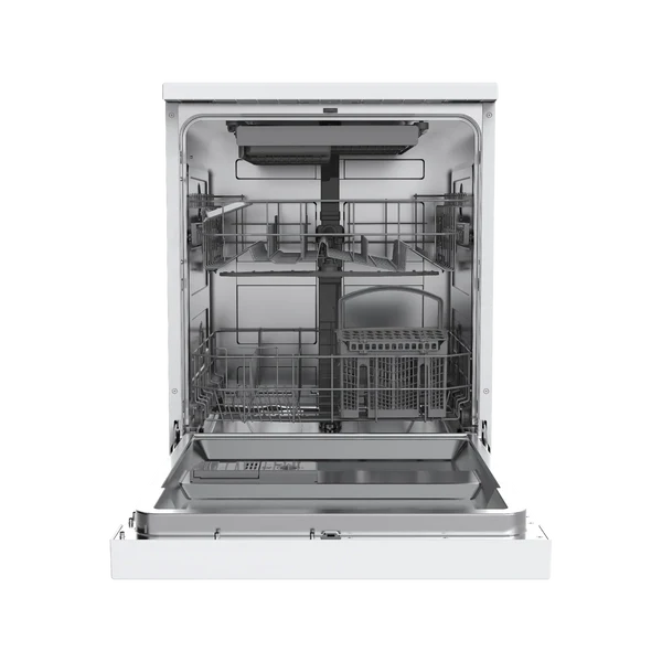 Midea Free Standing Dishwasher - 14 Place - 5 Programs - 3 sprays - White - (WQP14-5201C(W))