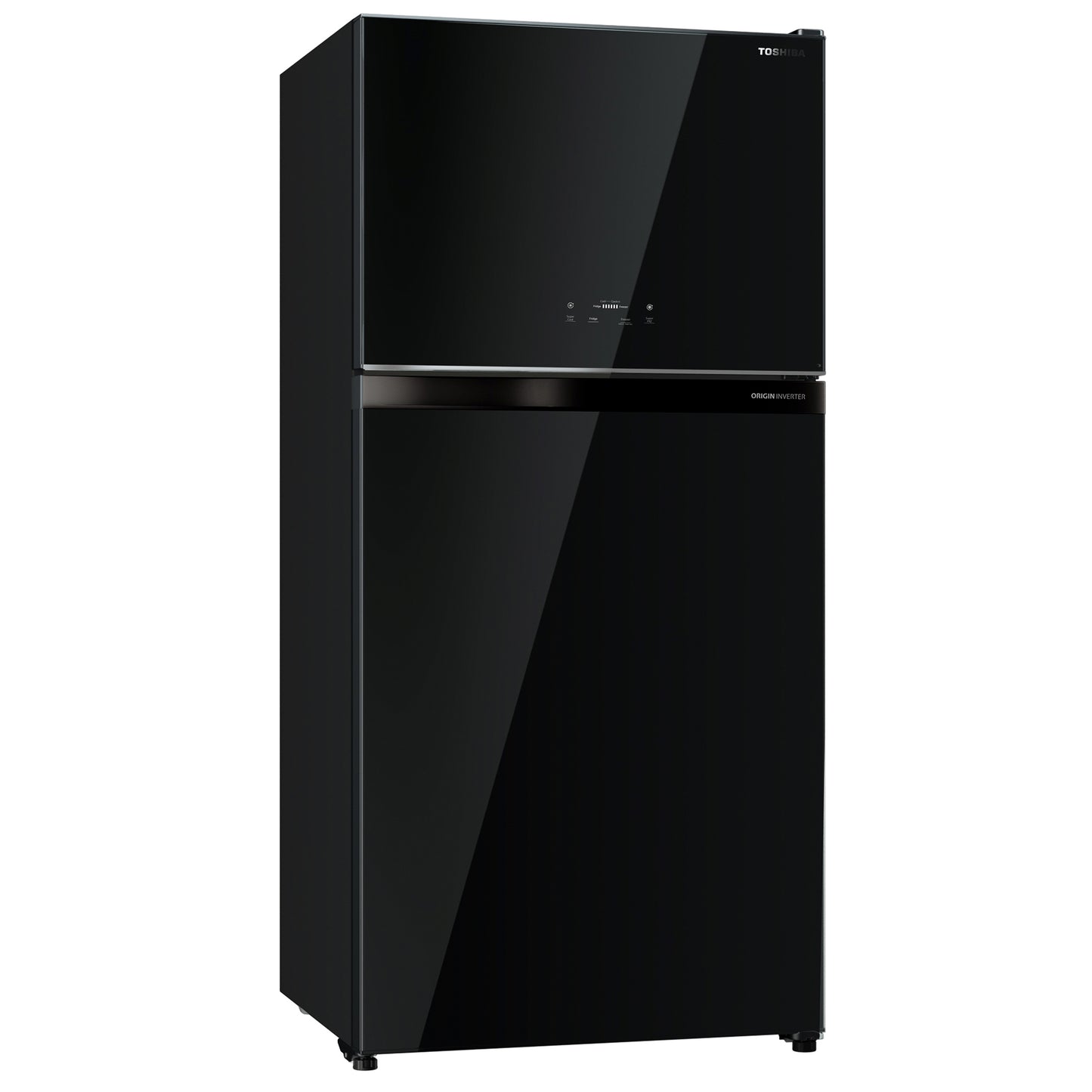 Toshiba 660L 2 Door Inverter Refrigerator - Black Glass (GR-RT735WE(XK))
