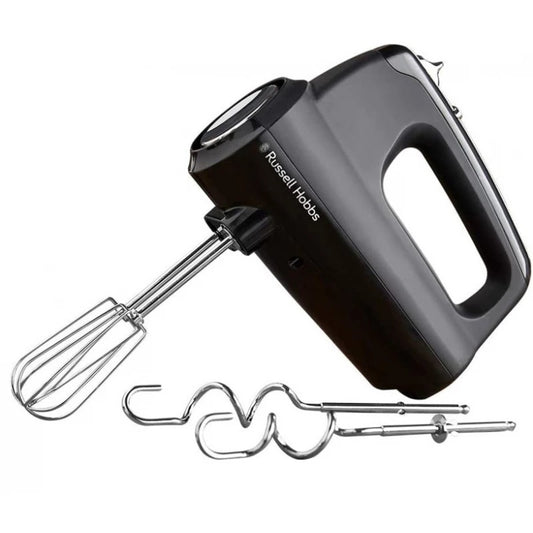 Russell Hobbs Hand Mixer 24672-56 Matte Black 5 Speed Settings  (24672)