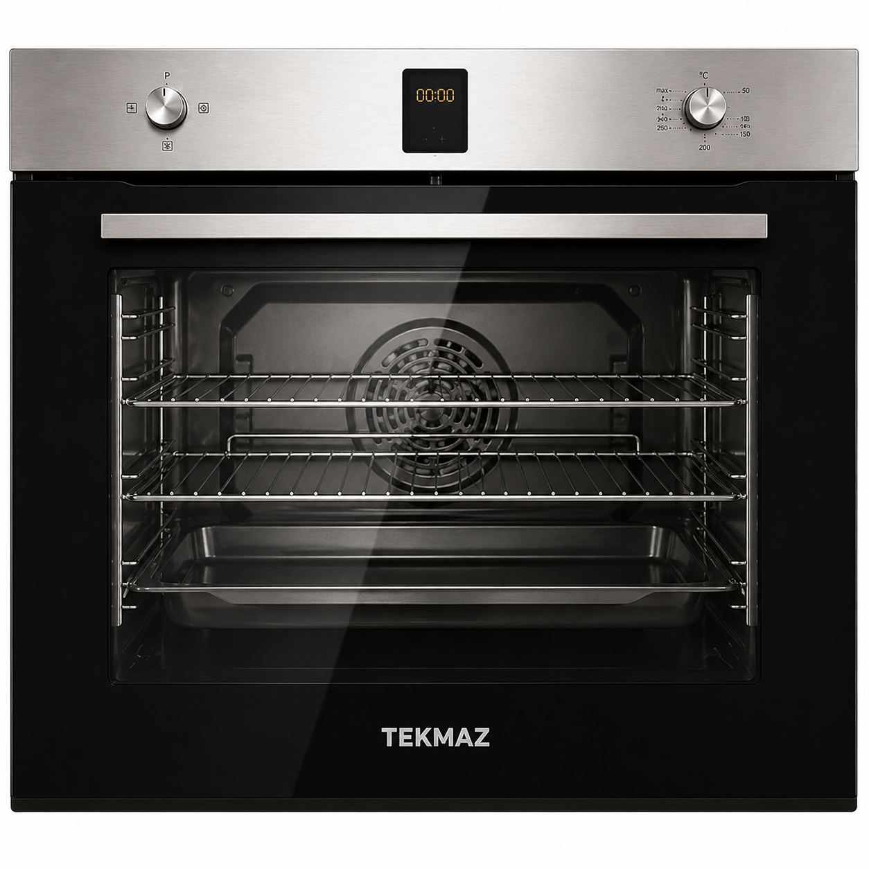 TEKMAZ Built-in Gas Oven – (90×60 cm, Stainless Steel)