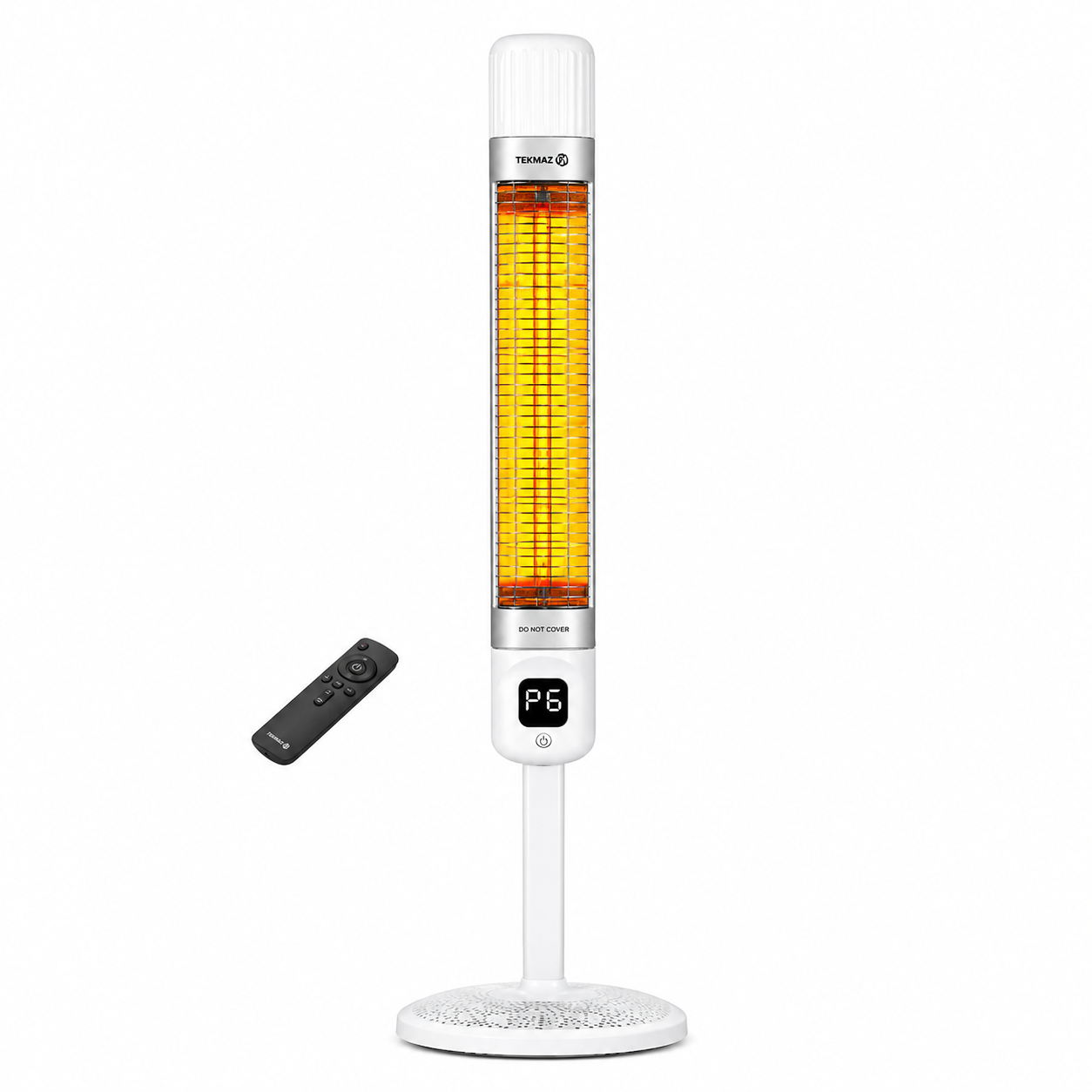 TEKMAZ Carbon Smart Heater – (2500W, White)