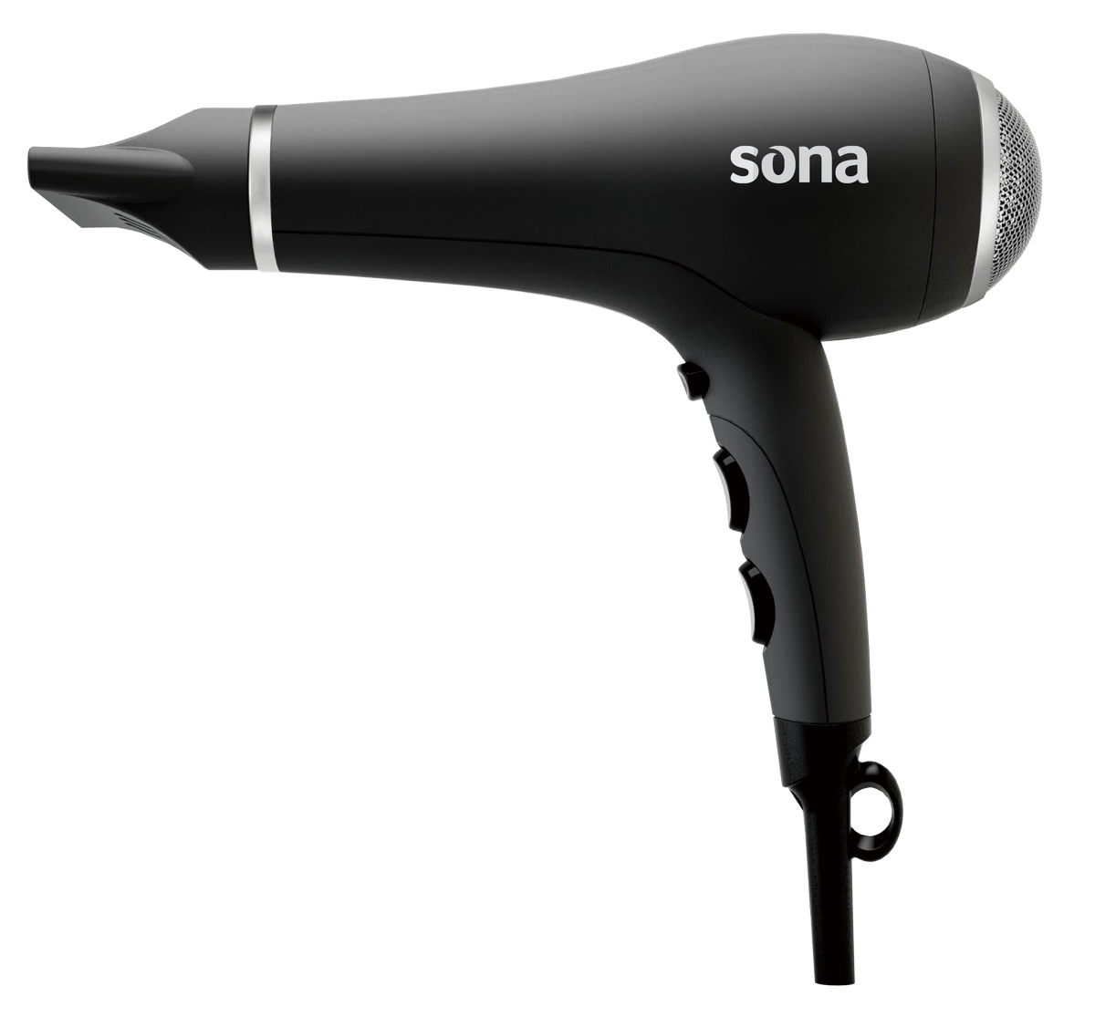Sona Hair Dryer 2500W with 2 Speeds 3 Heat Settings and Ionic Technology