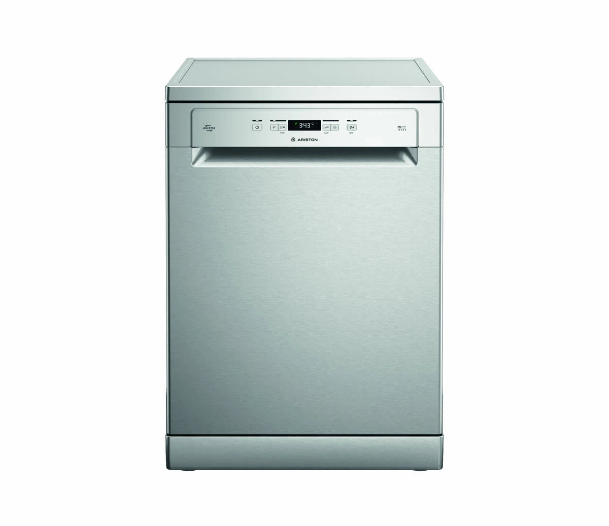 Ariston Dishwasher 7 Programs A++ Inox 4 Spray 14 Sets 2 Basket (LFC 3C26 W X)