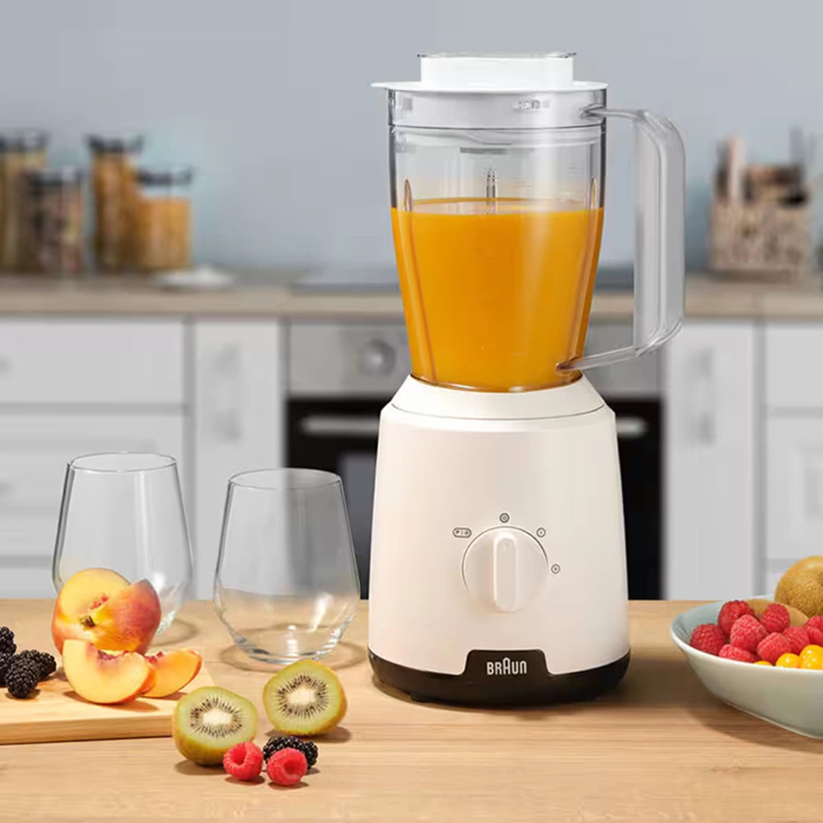 Braun Blender 600 W 2 speeds and pulse 1.5 L White TriAction Technology