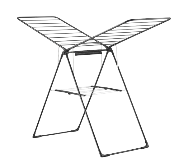 MIRAS Cloth Drying Rack – Model M-260 (Black)