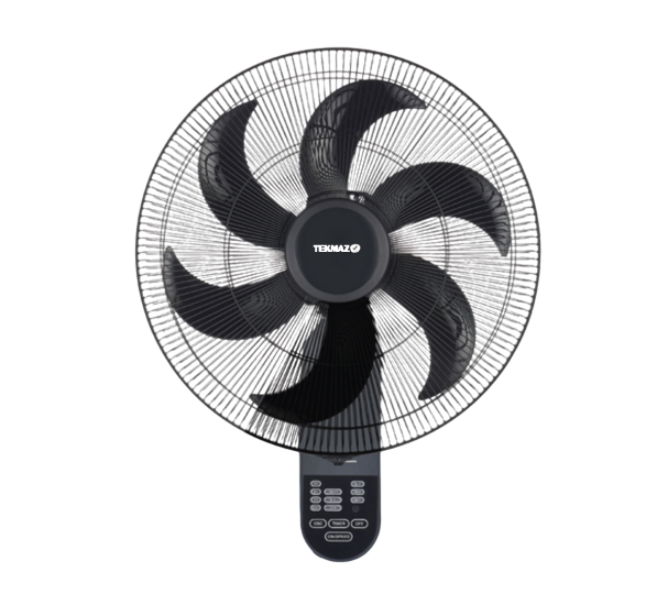 TEKMAZ Wall Fan With Remote Control – 18"
