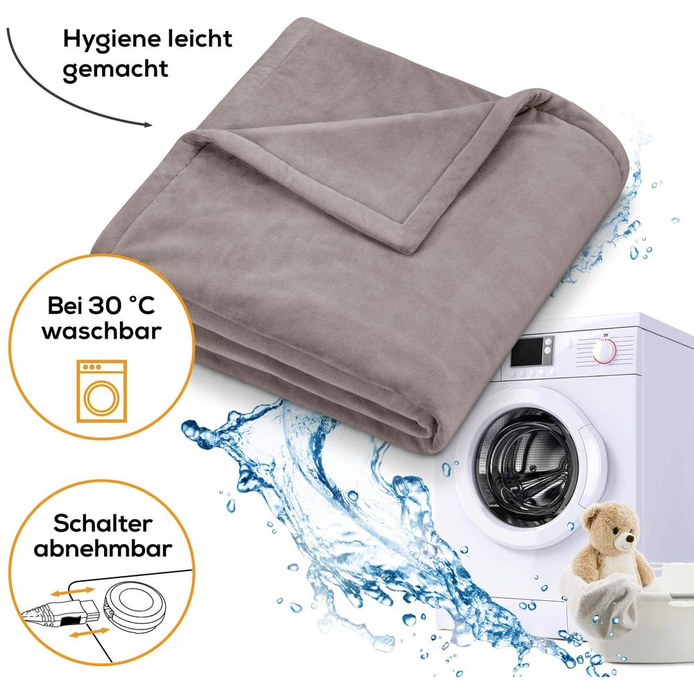 Beurer HD 150 XXL Cosy Heated blanket 150 W Grey