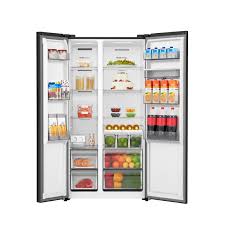 Hisense No Frost Refrigerator 725 Liters Black Glass