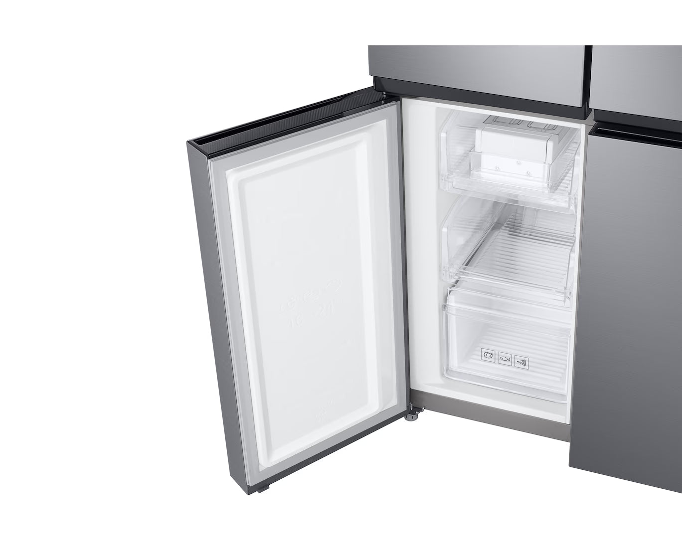 Samsung Four Doors Refrigerator - French Door Refrigerator - 466L Net Capacity - (RF48A4010M9)