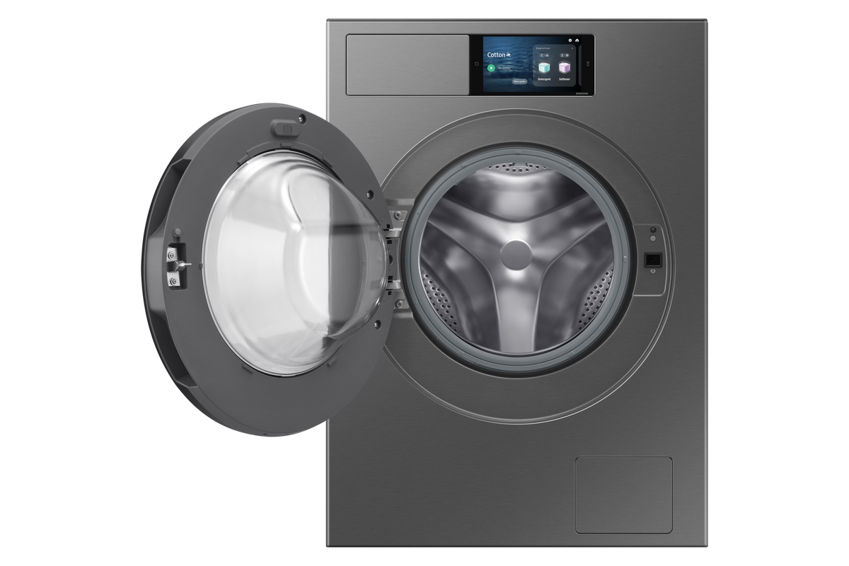Samsung Bespoke AI Laundry 11KG Washing Machine, 24 Programs, Silver
