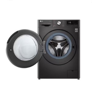 LG Front Load Washer Dryer 10.5Kg Washer 7KG Dryer 1400RPM - Black Steel F4V9RCP2E.SBLPEL