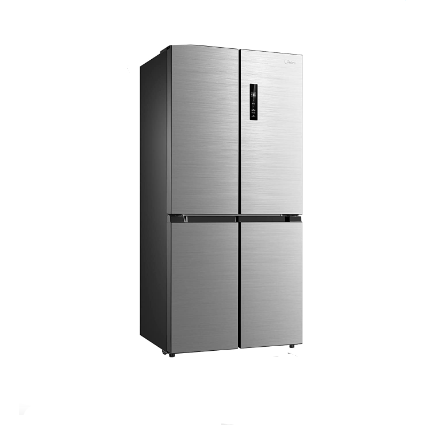 MIDEA French Refrigerator 424 Liter A+ - Stainless Steel MDRF632FGF46