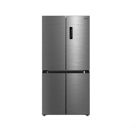 MIDEA French Refrigerator 424 Liter A+ - Stainless Steel MDRF632FGF46