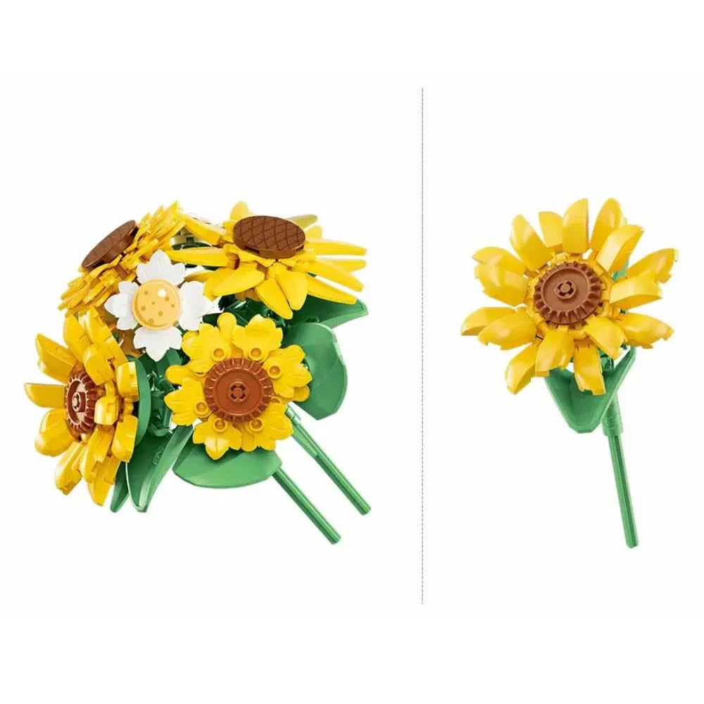 Sluban - Pleyerid Sunflower Building Set | 288 Pieces