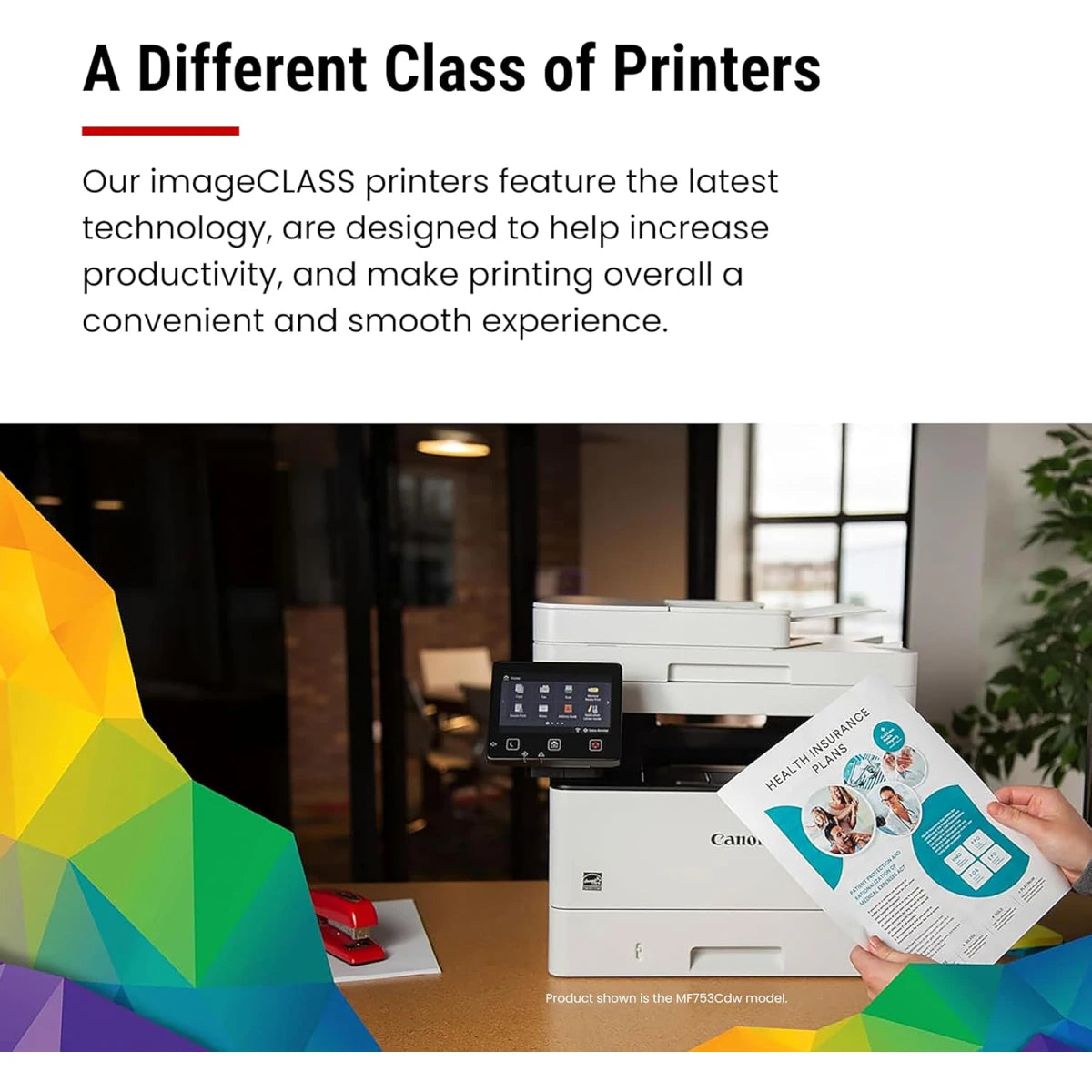 Canon i-SENSYS LBP646Cdw A4 Color Laser Wireless & Duplex Printer For Home & Office up to 26 PPM - White
