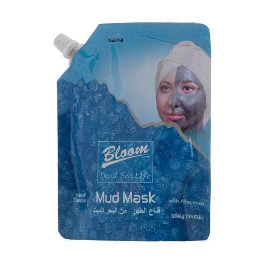 Bloom Dead Sea Mud Mask with Aloe Vera -  Nozzel bag  300g