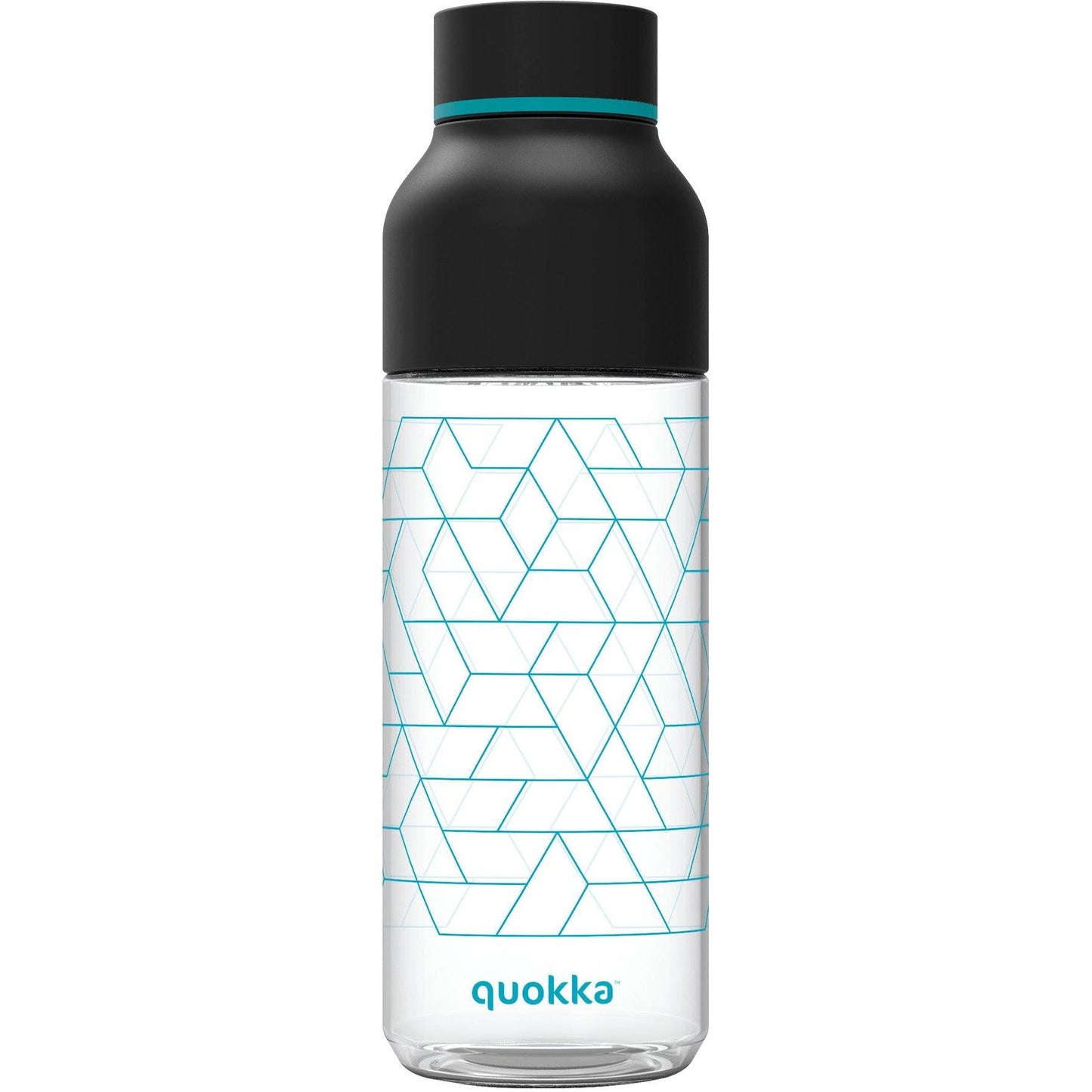 QUOKKA TRITAN BOTTLE ICE GEO BLACK 720 ML
