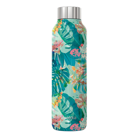 QUOKKA THERMAL SS BOTTLE SOLID TROPICAL 630 ML
