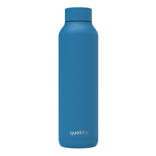 QUOKKA THERMAL SS BOTTLE SOLID BRIGHT BLUE POWDER 630 ML