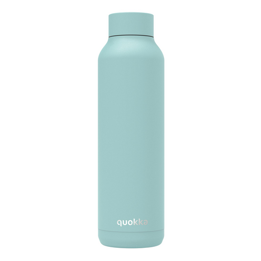 QUOKKA THERMAL SS BOTTLE SOLID COOL GRAY POWDER 630 ML