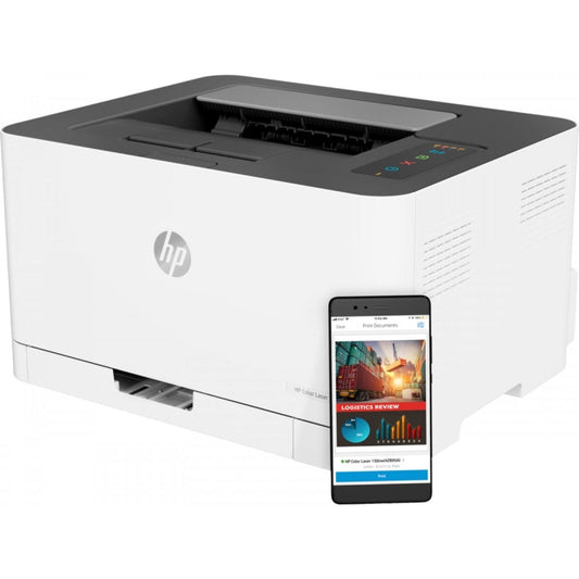 HP Color Laser 150nw A4 Color Wireless 18/4 ppm (Black/Colour) Laser Printer