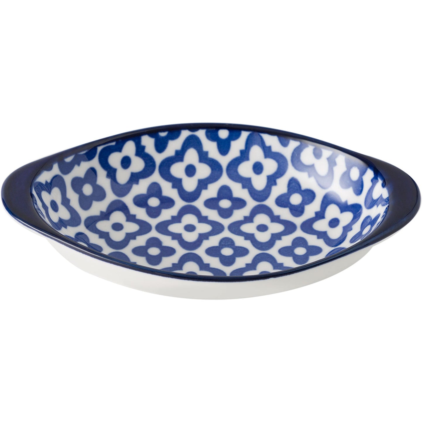 Rve Bleu Tuyau Oval Handle Plate