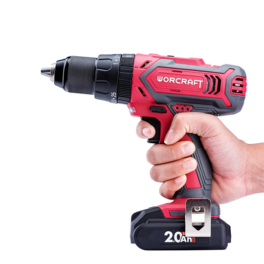 Worcraft Cordless 20V Battery Impact Drill Complete Set II ¯ 20