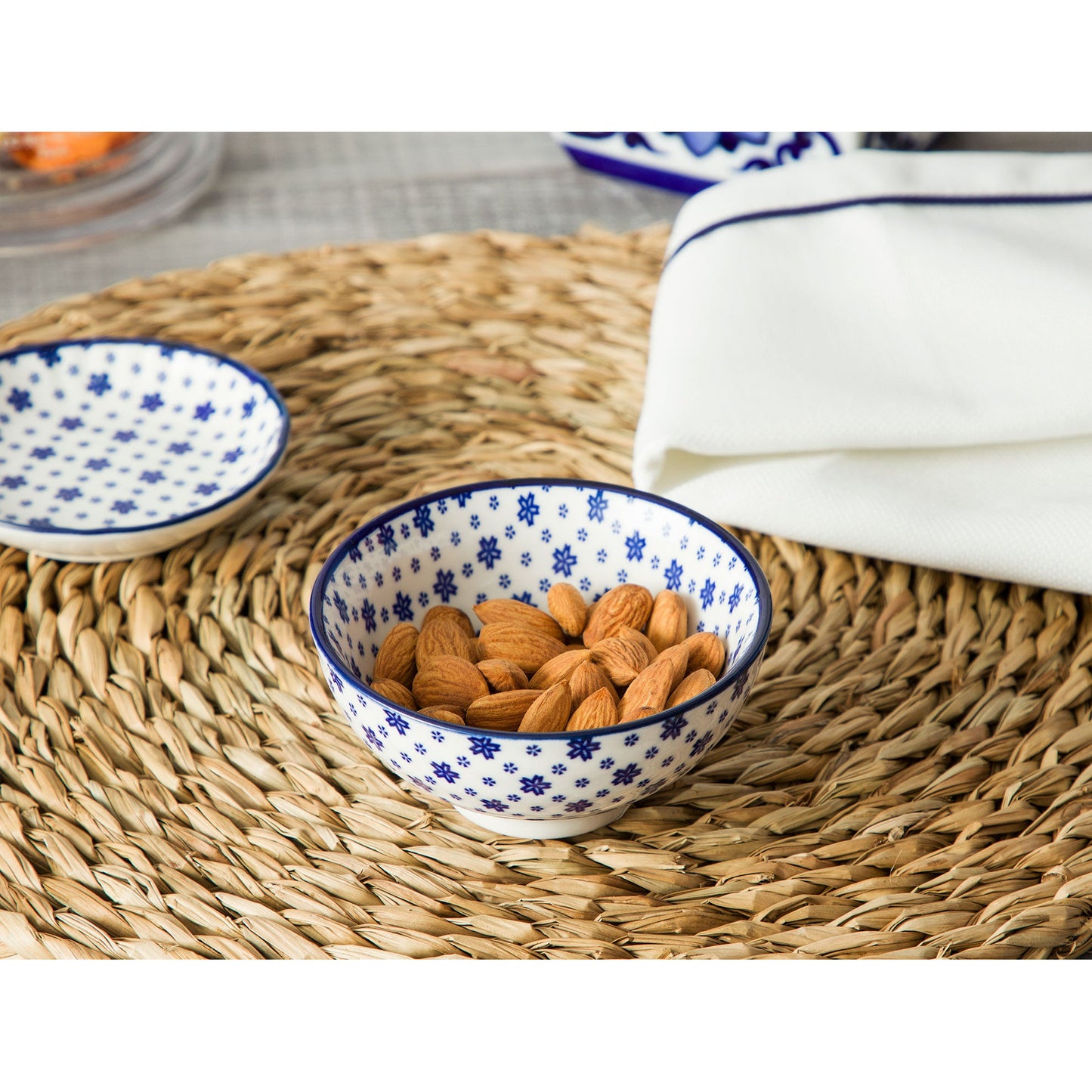 Rve Bleu Petite Fleur Bowl