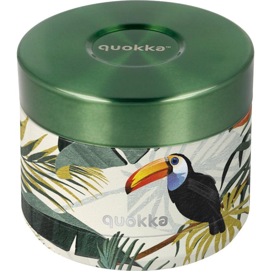 QUOKKA THERMAL SS FOOD JAR WHIM TROPICAL 369 ML