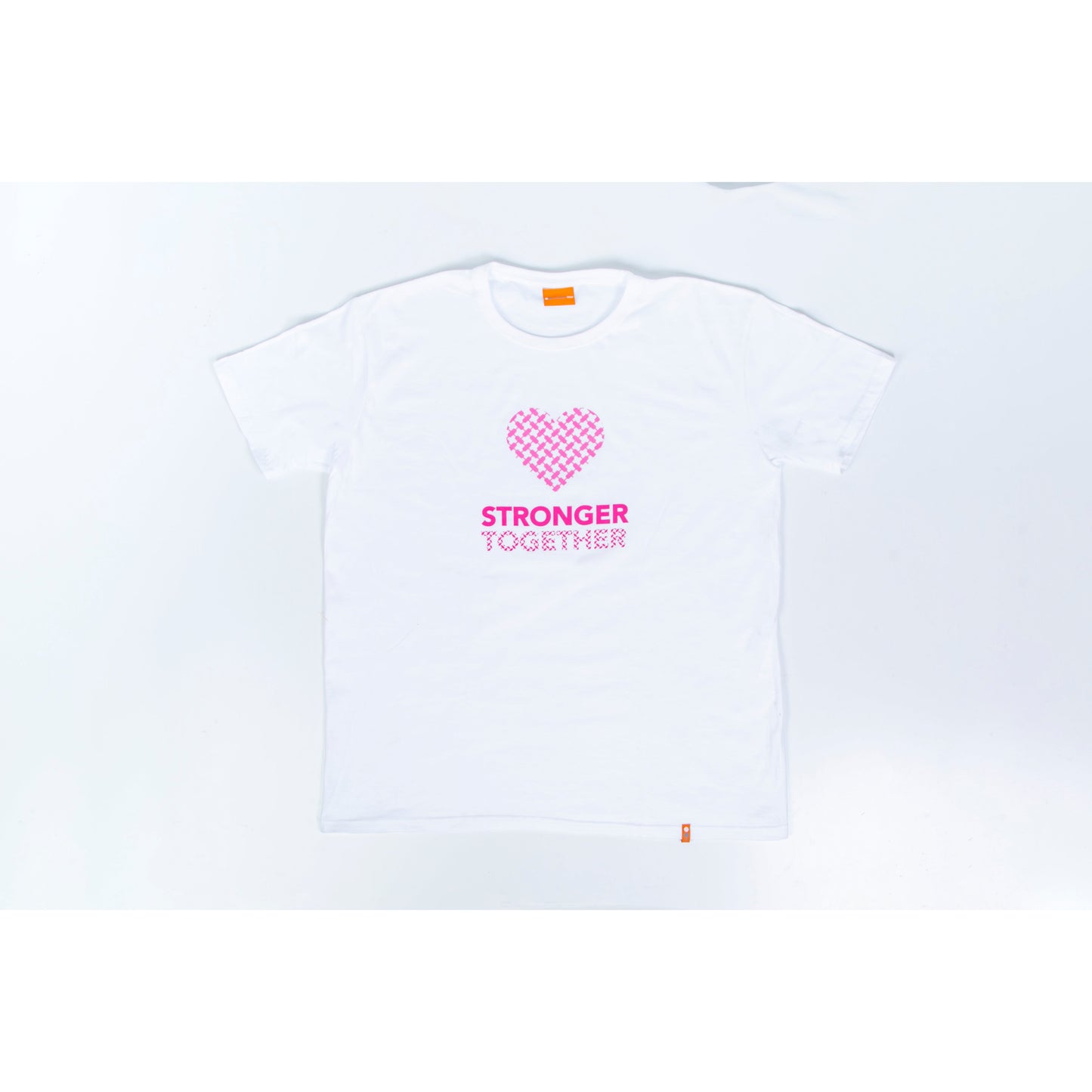 T-shirt in pink color - Stronger together - Breast cancer