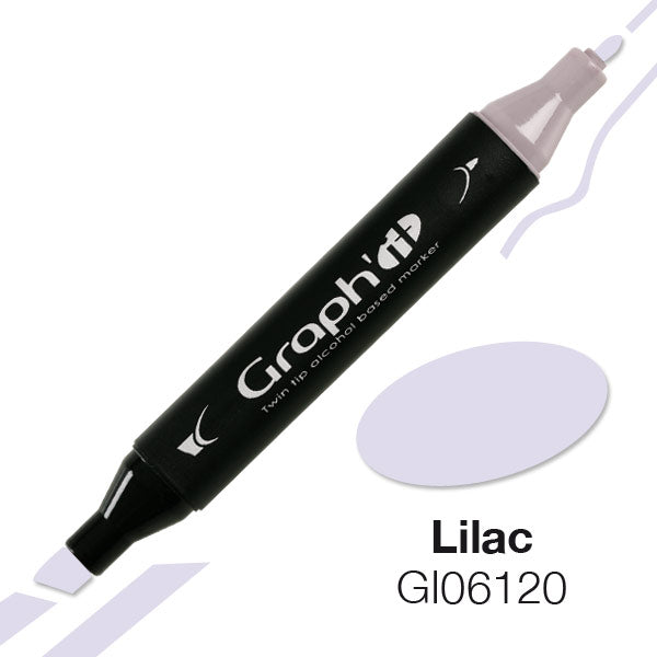 Graph It Twin Tip Marker - BLUE/VIOLET RANGE
