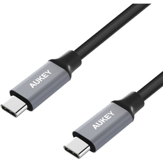 Aukey Braided Nylon USB 2.0 C to C Cable（1m / 3.3ft) CB-CD5