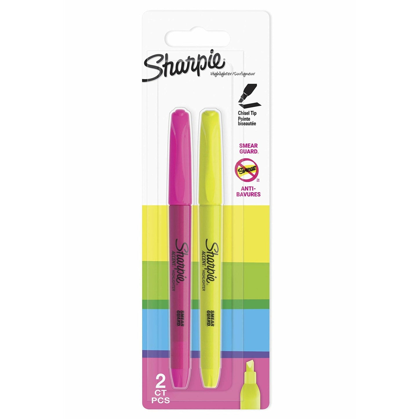 Sharpie Accent Chisel Tip Pocket Highlighter Pen - Pack of 2