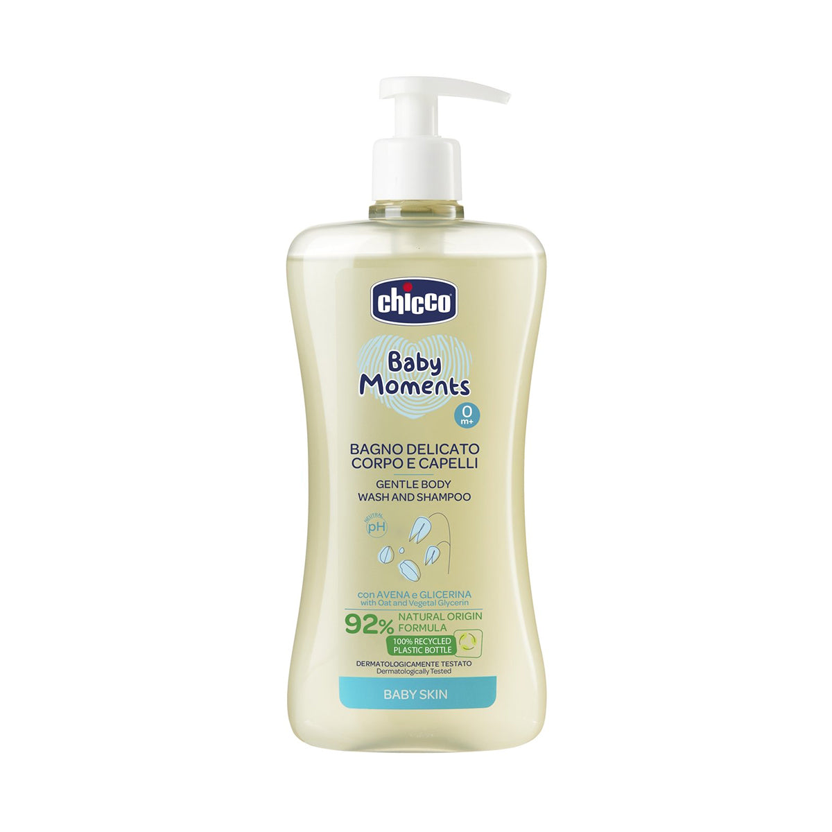 BM GENTLE BODY WASH AND SHAMPOO 500ML