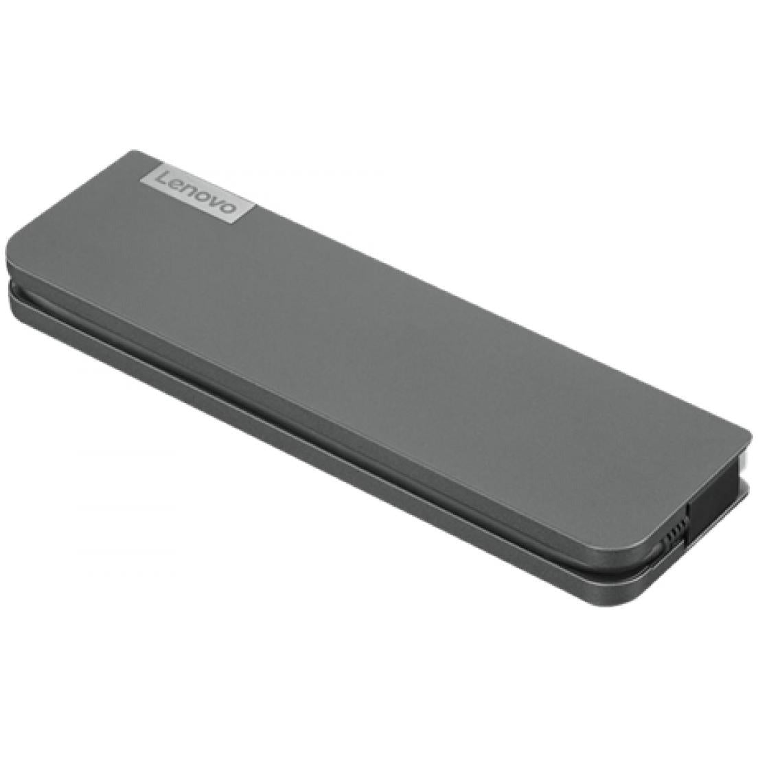 Lenovo USB-C Mini Dock 7-in-1 Portable with HDMI, VGA, USB-C, USB 3.1, USB 2, 3.5mm Audio, Ethernet 45W Charging
