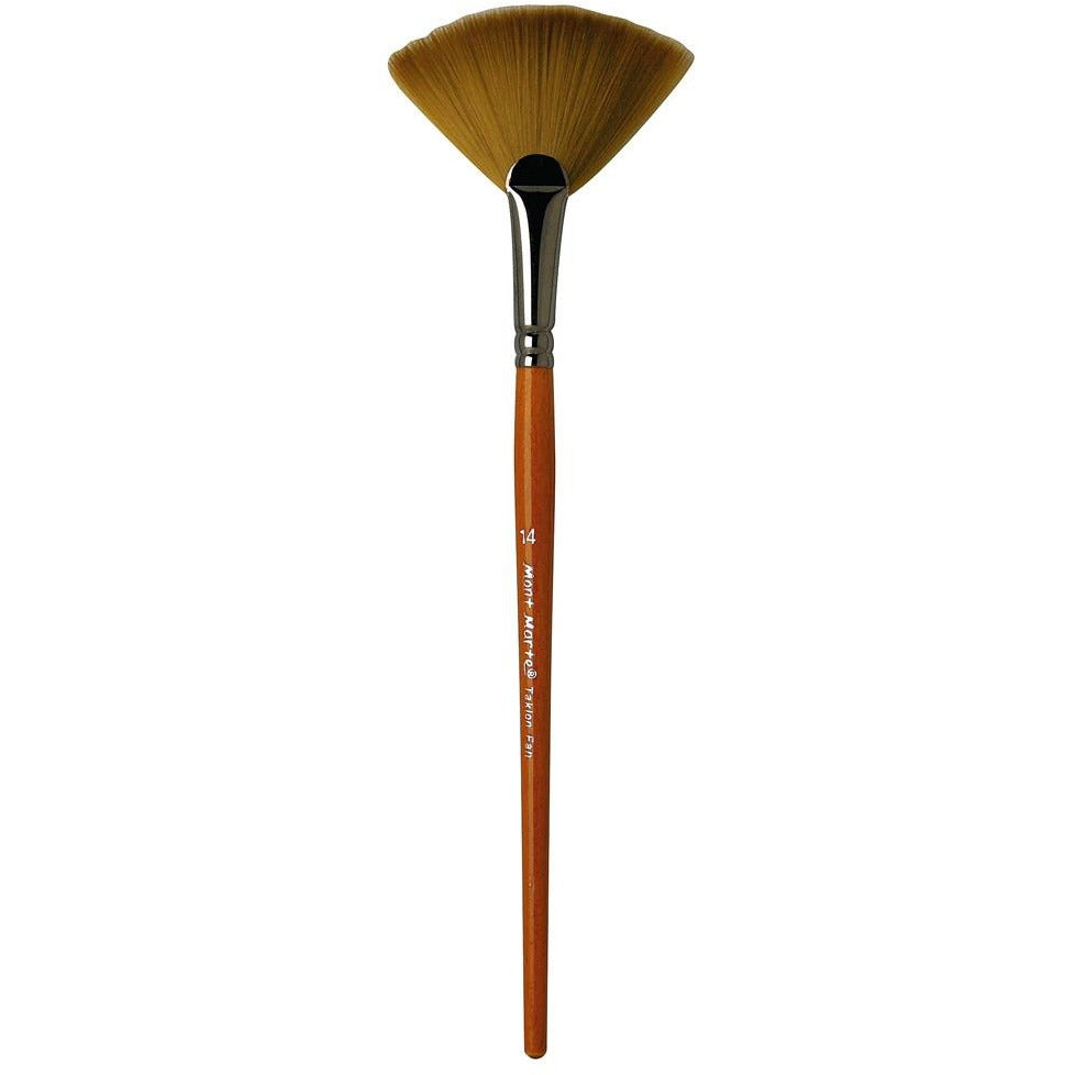 Mont Marte Artist Brush Taklon Fan - 14