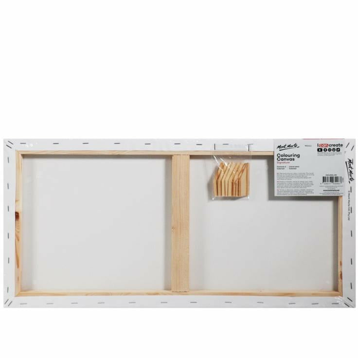 Mont Marte Signature Coloring Canvas - 30x60cm