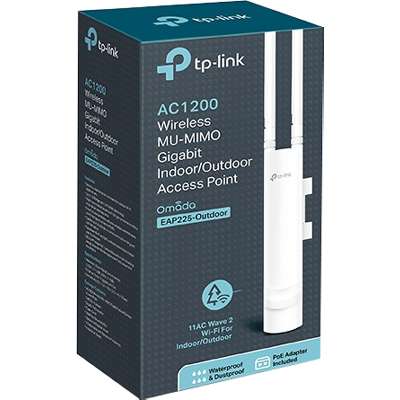 TP-Link AC1200 EAP225 Indoor/Outdoor Access Point