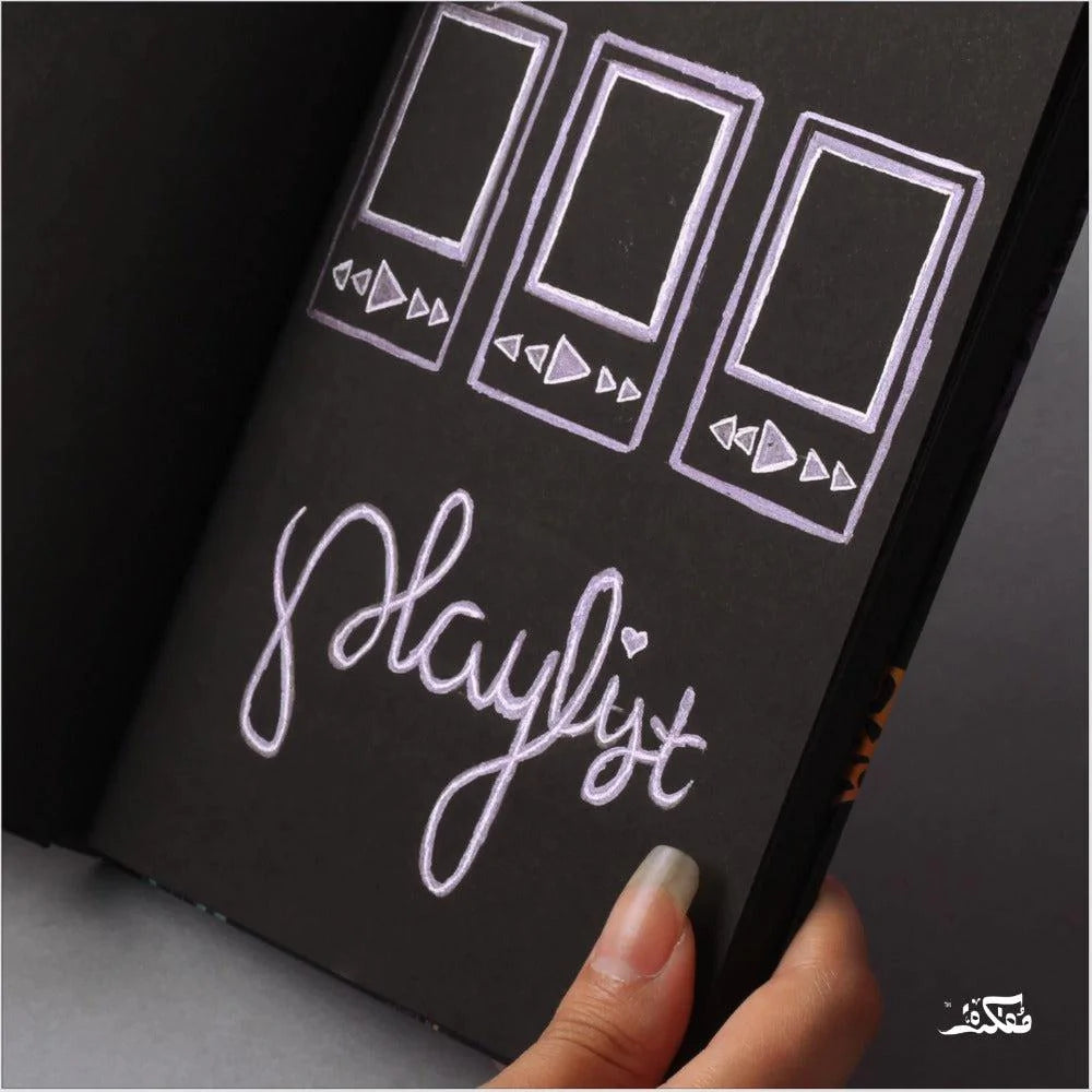 Sketchbook Black Paper Premium (Silver Edition)
