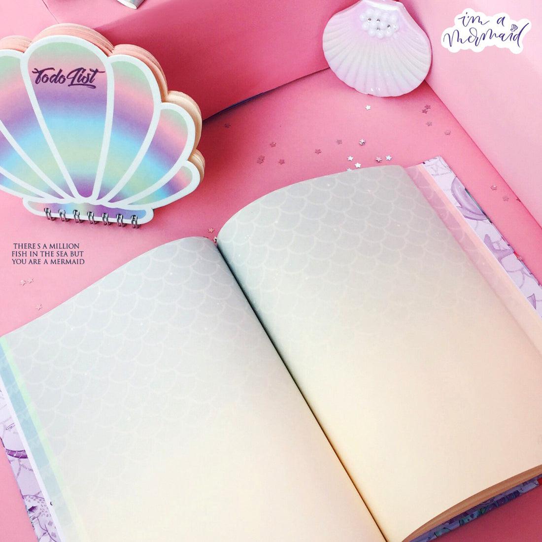 Mermaid Set Sketchbook - Texture