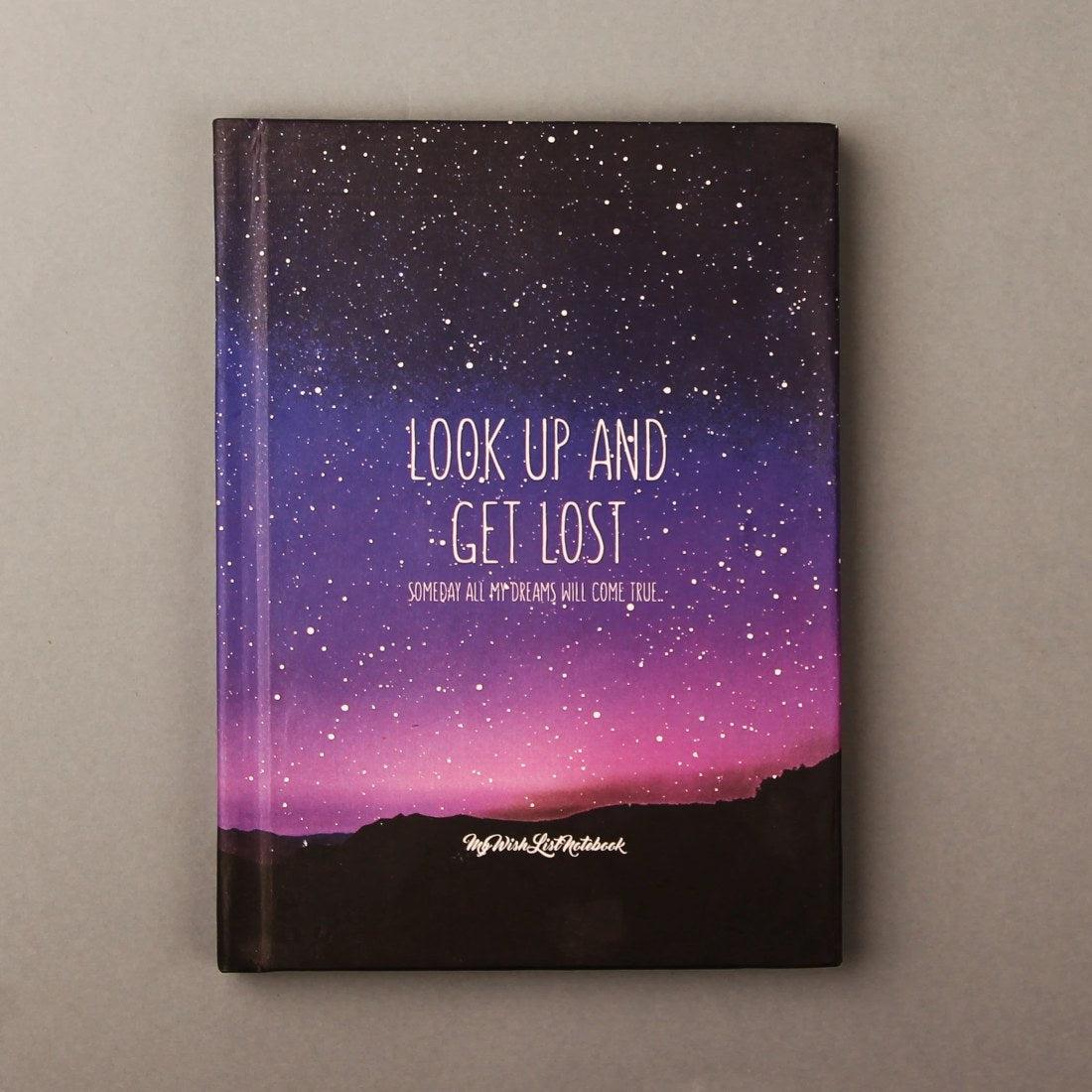 Galaxy Sketchbook Purple- Large Size