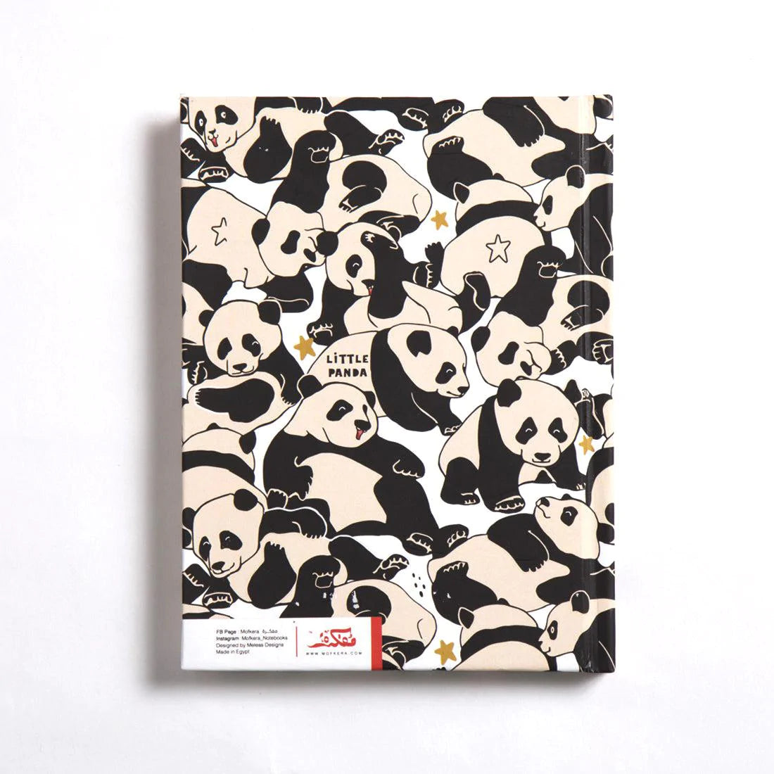 Panda Notebook- Hardcover Large
