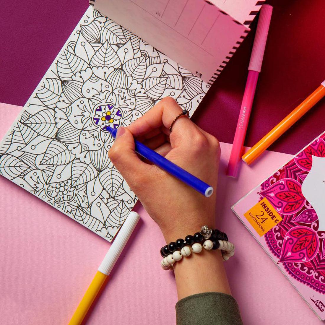 Postcard Small Coloring Book