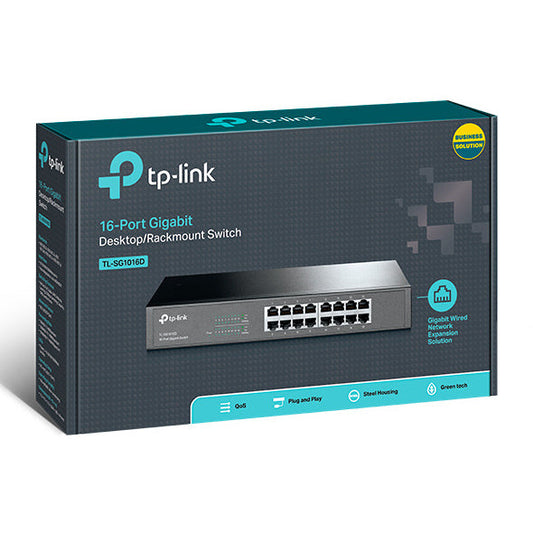 TP-LINK TL-SG1016D 10/100/1000Mbps 16-Port Switch