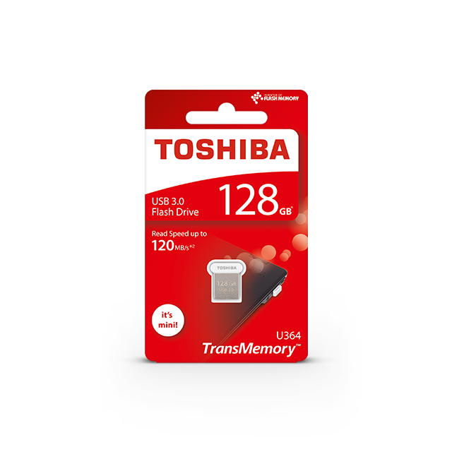 TOSHIBA 128GB USB 3.0 Towadako Trans memory U364