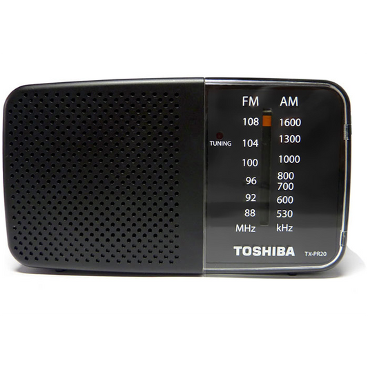 Toshiba TX-PR20 Black Radio Tuning