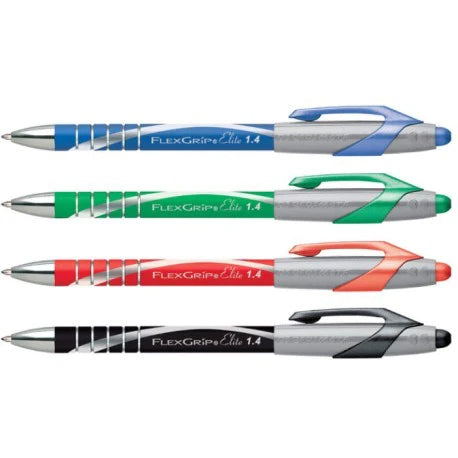 Paper Mate FlexGrip Elite 1.4mm Retractable Ballpoint Pen - Pack of 1