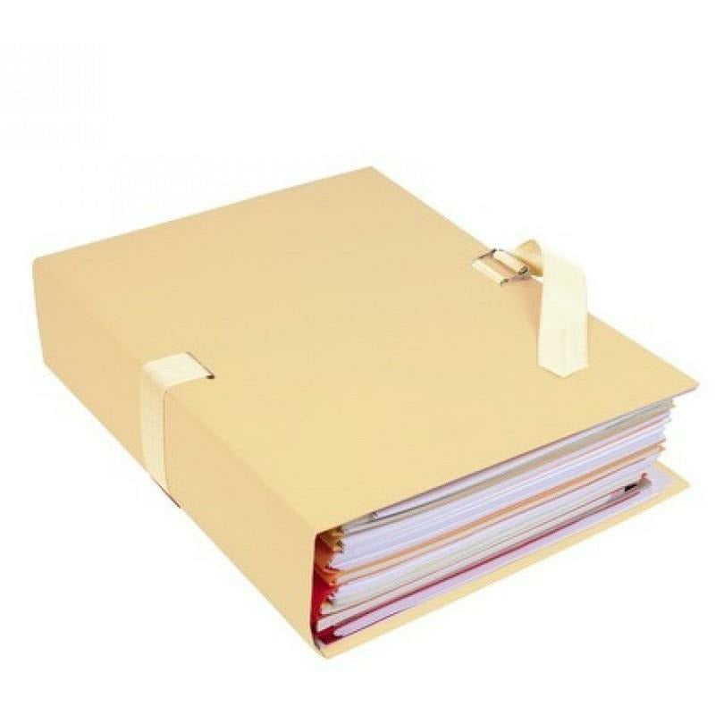 Esselte Large Catalogue Canvas Folder with Belt Strap A4 - Pack of 4