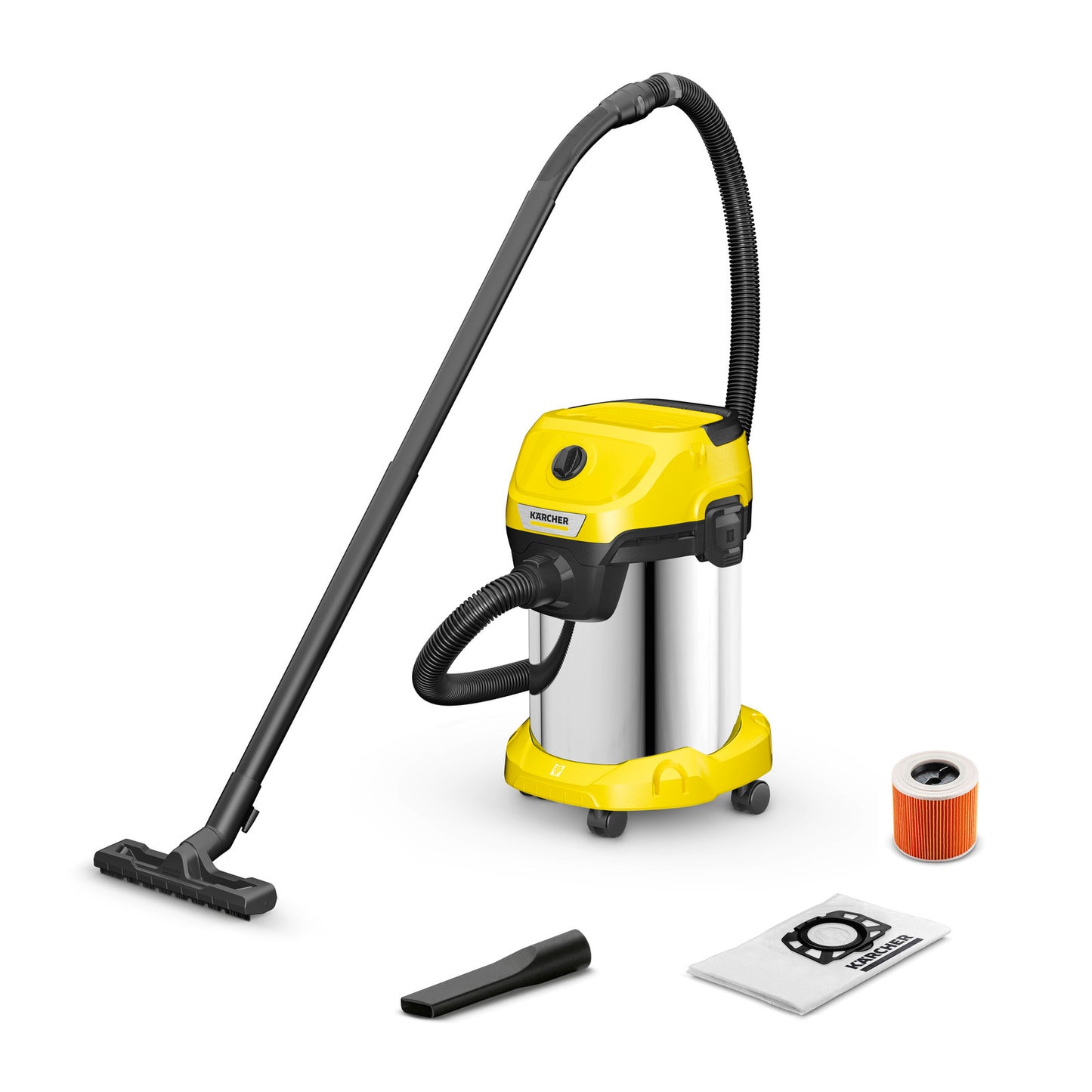 Kärcher Vacuum Cleaner Wet & Dry 1000 W 17 L (WD 3 S V)